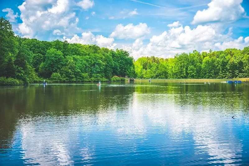 View of Twin Lakes State Park in Petersburg, VA
