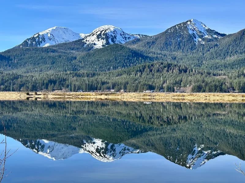 Twin Lakes Trail hiking area in Juneau, AK