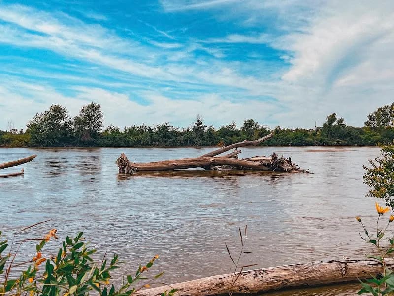 View of Two Rivers State Recreation Area in Waterloo, NE