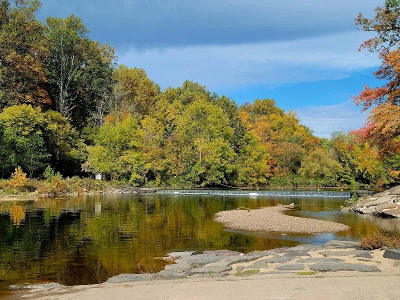 View of Tyler State Park in Newtown, PA