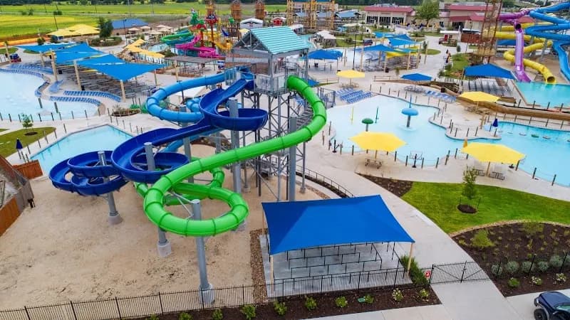 View of Typhoon Texas Waterpark Austin in Austin, TX