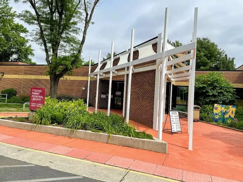View of Tysons-Pimmit Regional Library in Tysons, VA