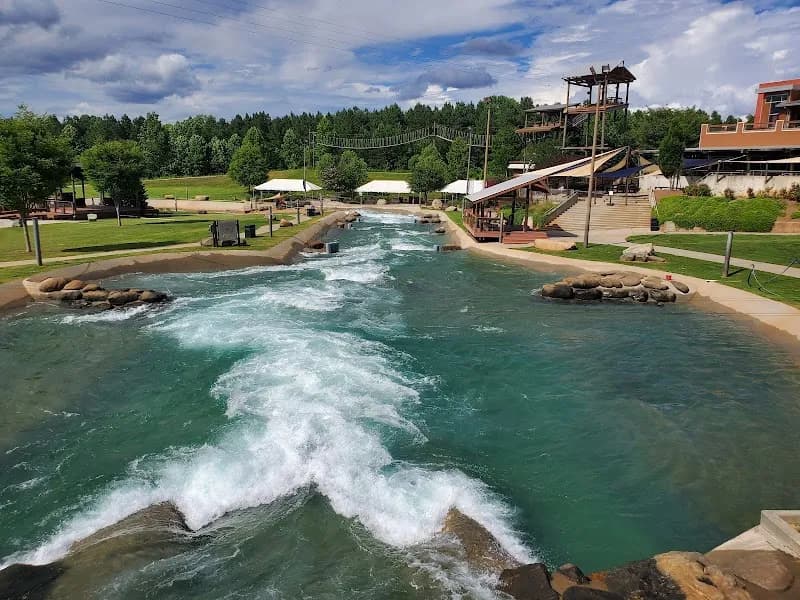 View of U.S. National Whitewater Center in Charlotte, NC