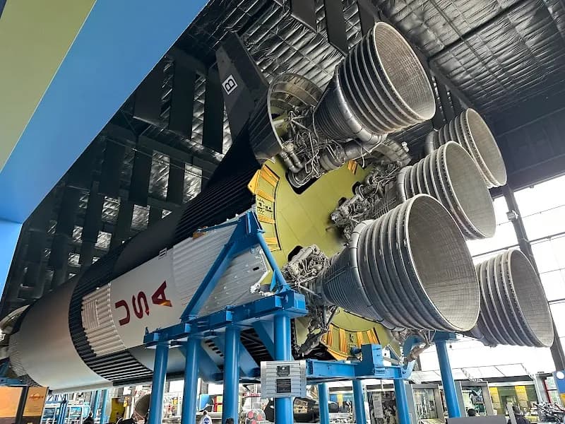 View of U.S. Space & Rocket Center in Huntsville, AL