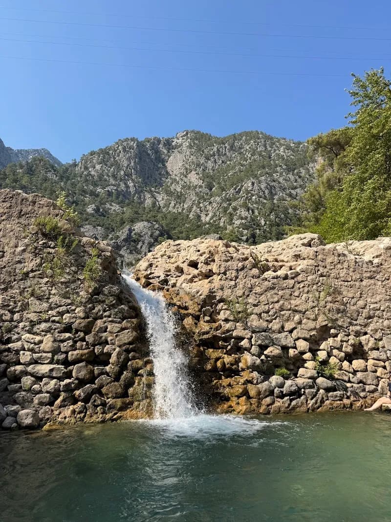 View of Ulupınar Natural Springs in Kemer, Antalya