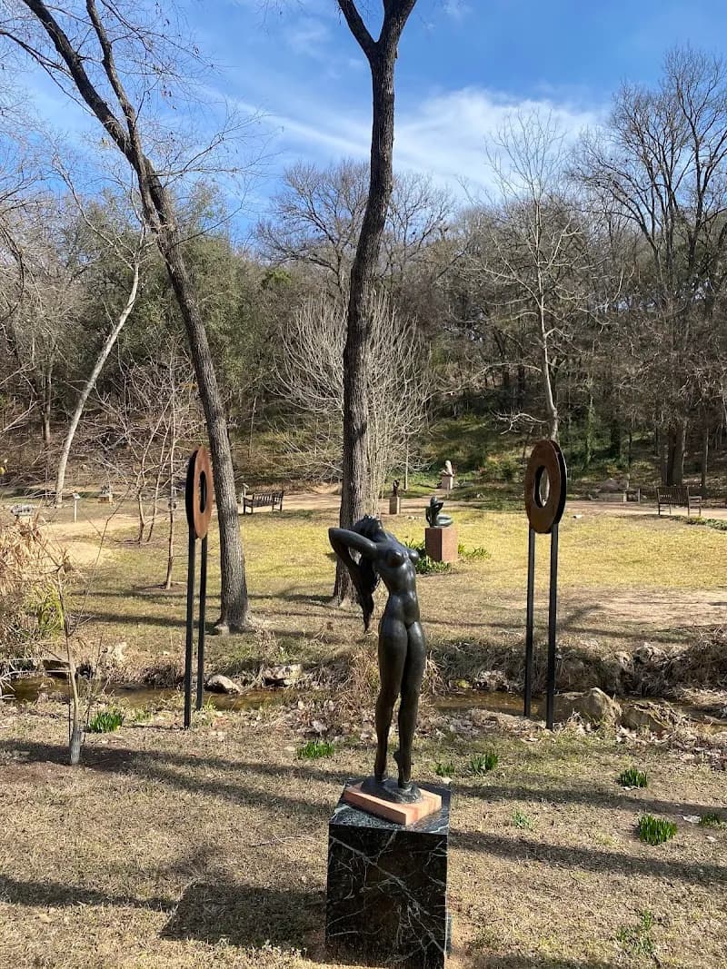 View of Umlauf Sculpture Garden + Museum in Austin, TX