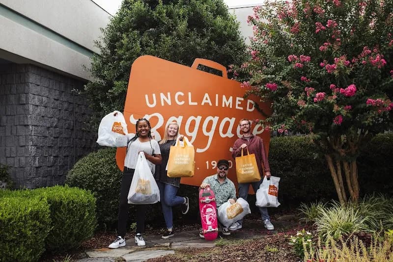 View of Unclaimed Baggage in Scottsboro, AL