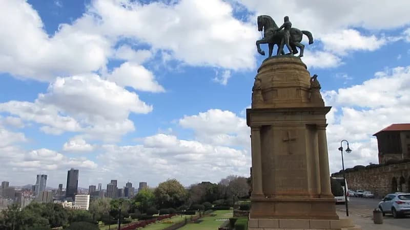 View of Union Buildings Amphitheatre in Pretoria, GP