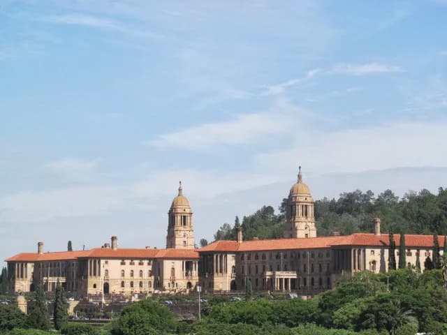 View of Union Buildings Amphitheatre in Pretoria, GP