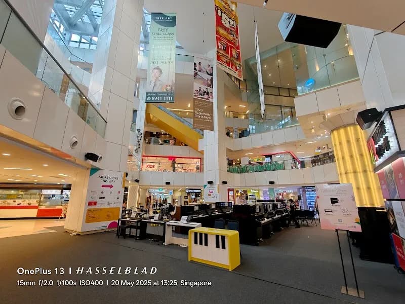 View of United Square Shopping Mall in Hougang, SG