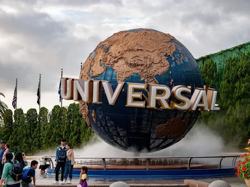 Universal Studios Japan amusement park in Osaka, OS
