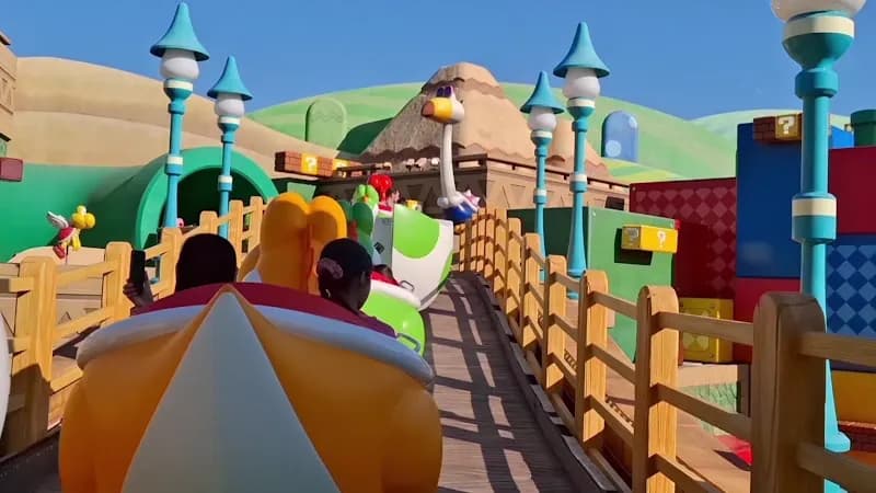 View of Universal Studios Japan in Osaka, OS