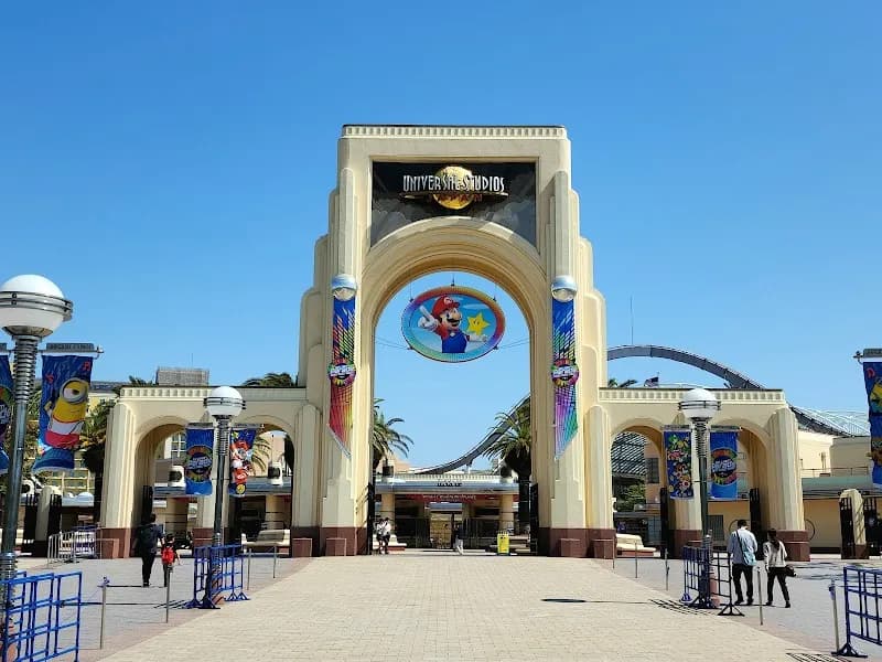 View of Universal Studios Japan in Osaka, OS