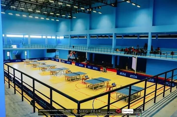 University of Kelaniya Gymnasium sports complex in Kelaniya, WP