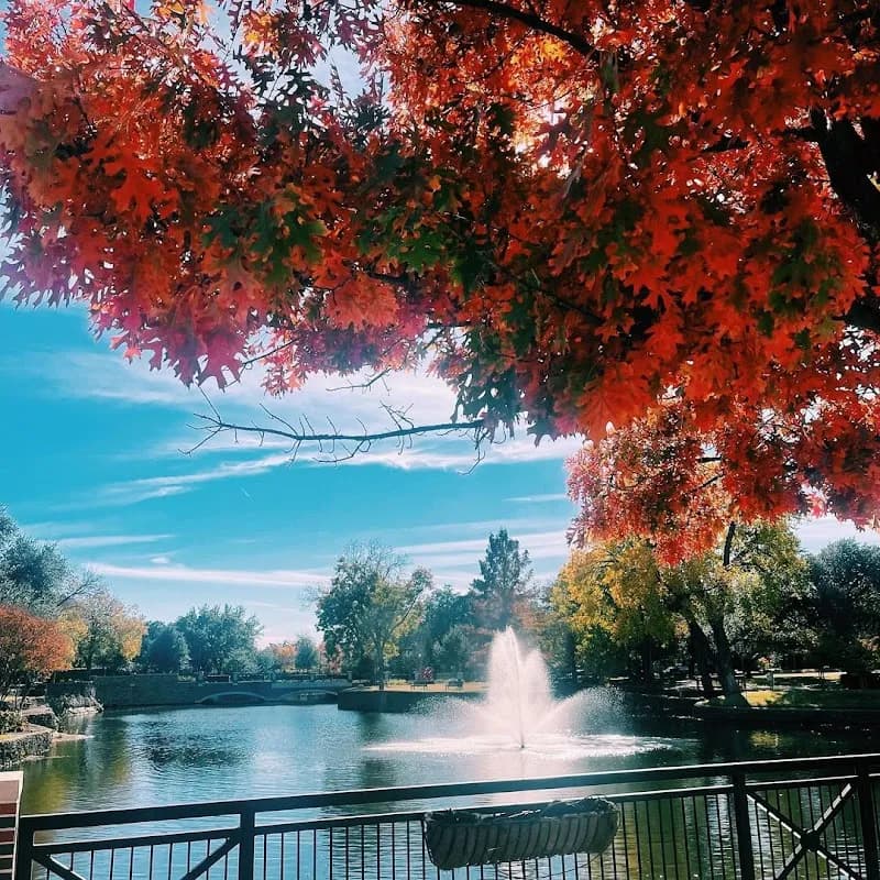View of University Park Public Library in University Park, TX