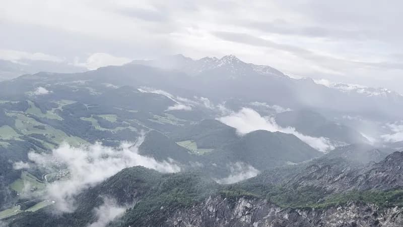 View of Untersberg in Salzburg, SBG