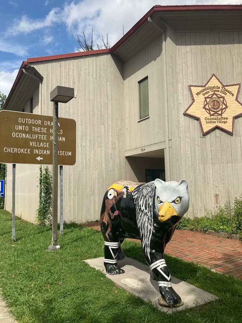 Unto These Hills Ticket Office performing arts theater in Cherokee, NC