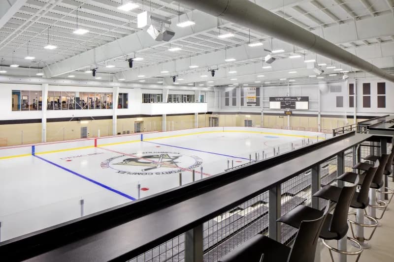 View of UPMC Lemieux Sports Complex in Cranberry Township, PA