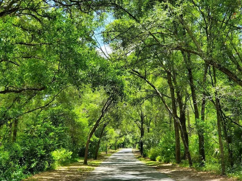 View of Upper Tampa Bay Trail in Lutz, FL