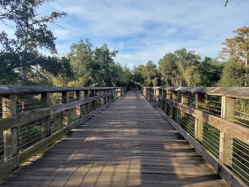 View of Upper Tampa Bay Trail in Lutz, FL