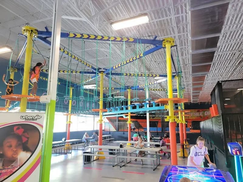 View of Urban Air Trampoline and Adventure Park in Charlotte, NC