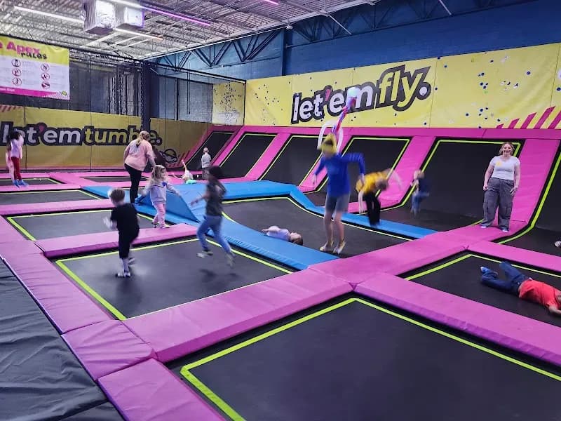 View of Urban Air Trampoline and Adventure Park in Huntsville, AL