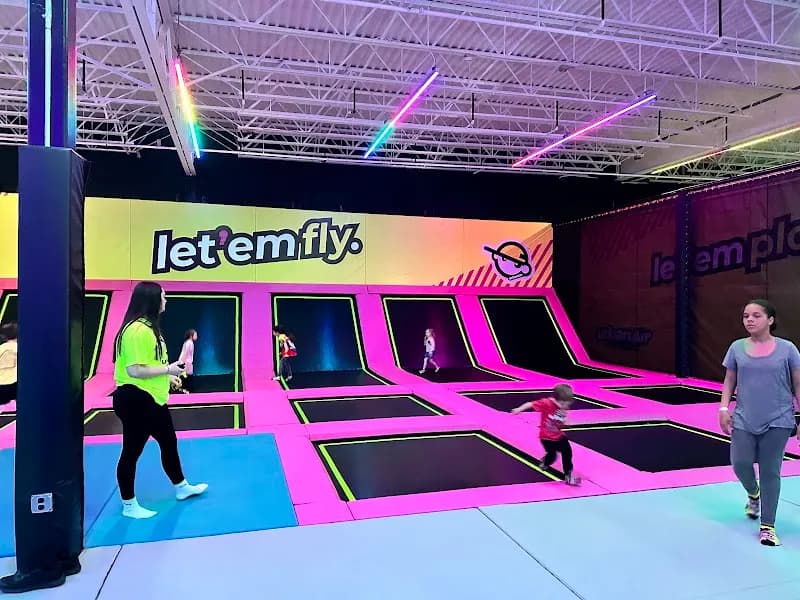 View of Urban Air Trampoline and Adventure Park in Tysons, VA