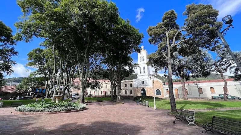 View of Usaquén Park in Usaquén, CD