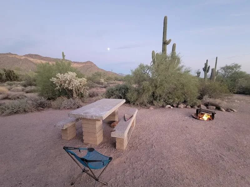 View of Usery Mountain Regional Park in Mesa, AZ