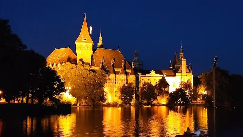 View of Vajdahunyad Castle in Budapest, BUD