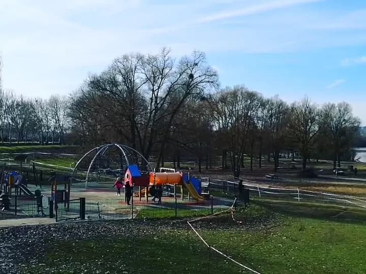 View of Val de Seine Leisure Island in Neuilly-sur-Seine, IDF