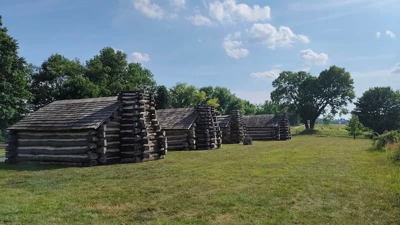 View of Valley Forge National Historical Park in Collegeville, PA
