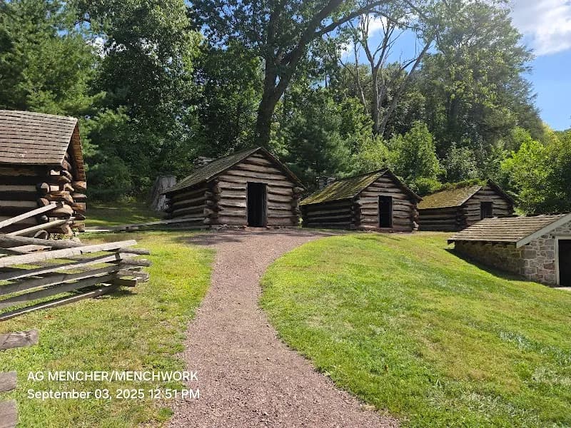 View of Valley Forge National Historical Park in Collegeville, PA