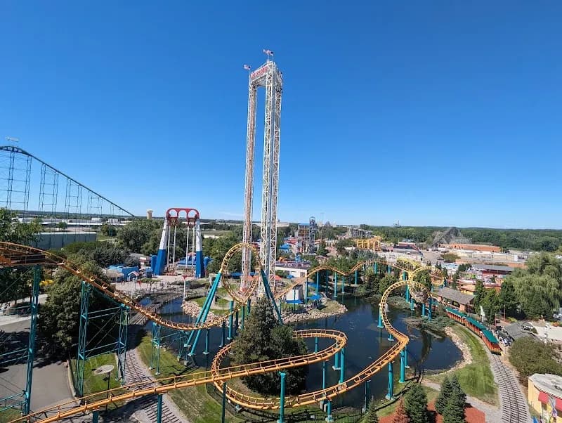 Valleyfair amusement park in Shakopee, MN