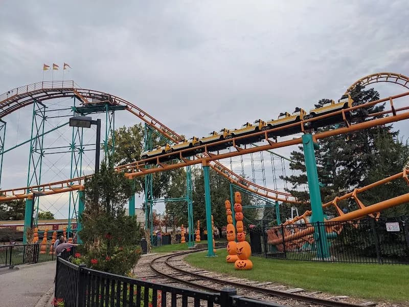 View of Valleyfair in Shakopee, MN