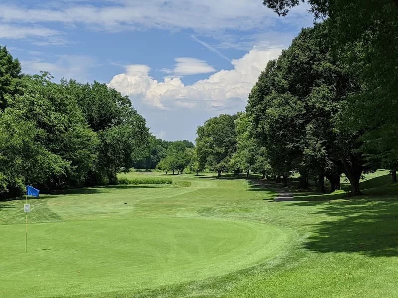 View of Van Cortlandt Park in Bronx, NY