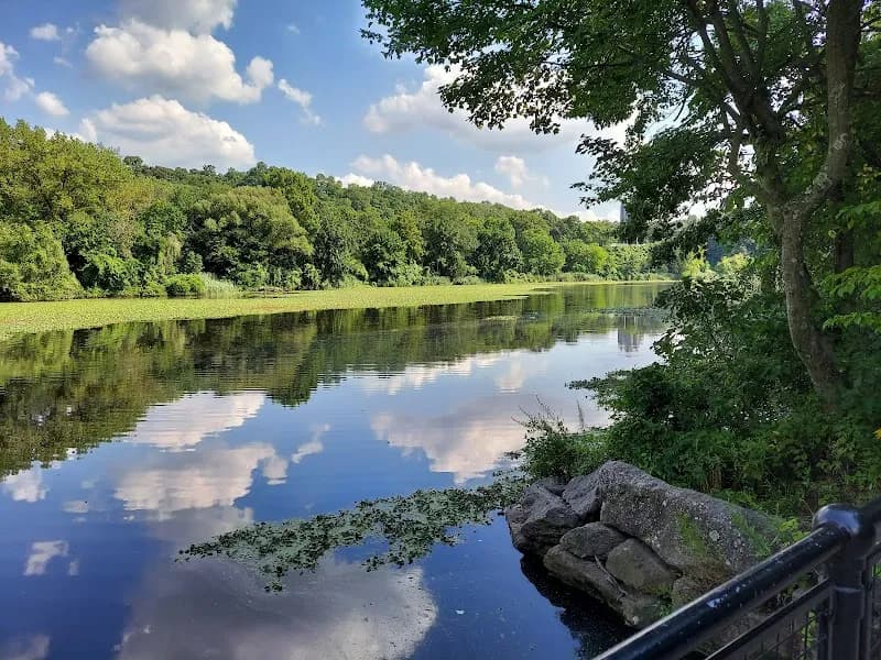 View of Van Cortlandt Park in Bronx, NY