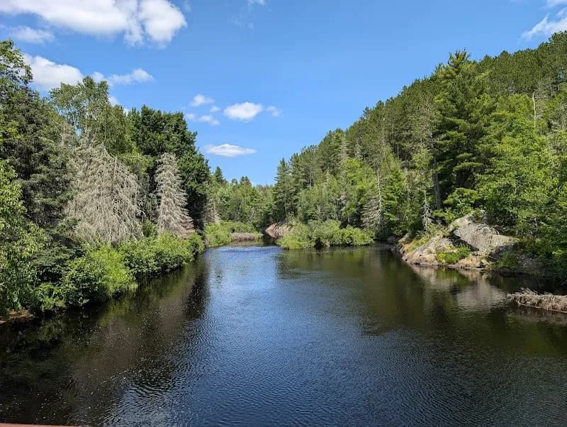 View of Van Riper State Park in Eastport, MI