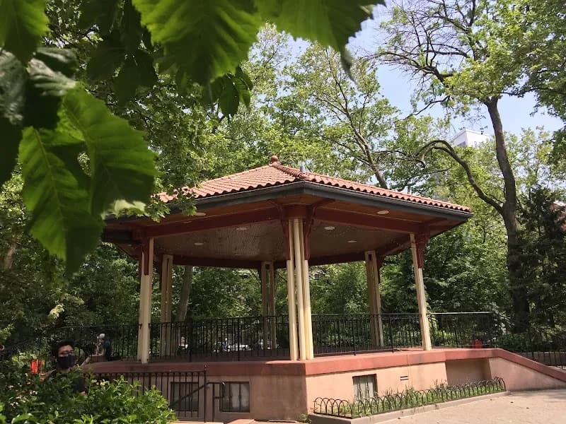 Van Vorst Park park in Jersey City, NJ