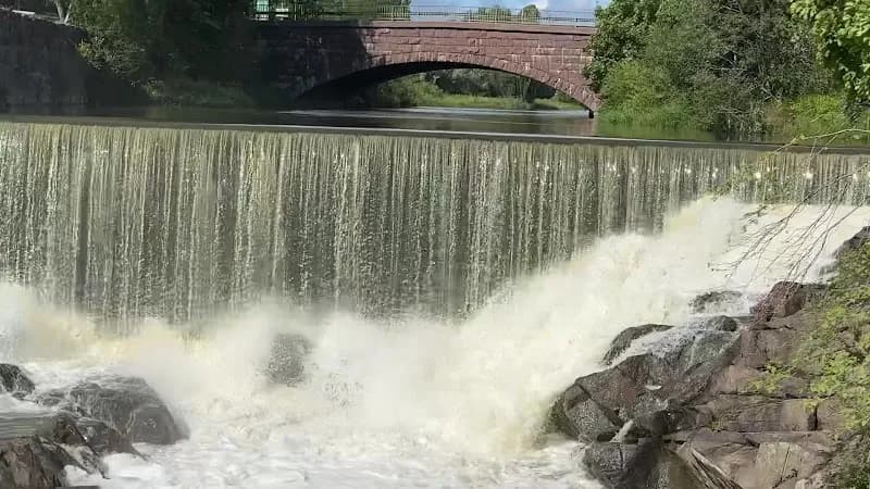View of Vanhankaupunginkoski in Helsinki, HEL