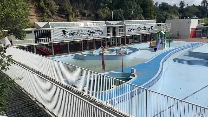 View of Vauxhall Swimming Pool in Auckland, AKL