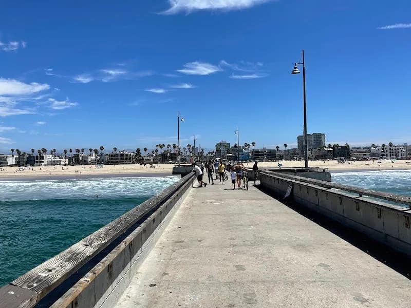 View of Venice Fishing Pier in Venice, CA