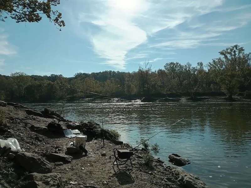 View of Verdigris River Public Use Area in Claremore, OK