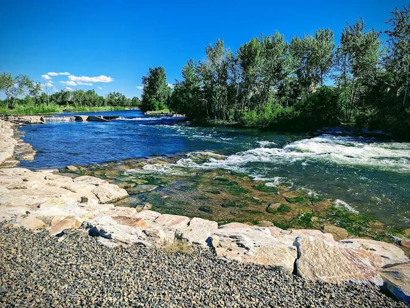 View of Veterans Memorial Park in Boise, ID