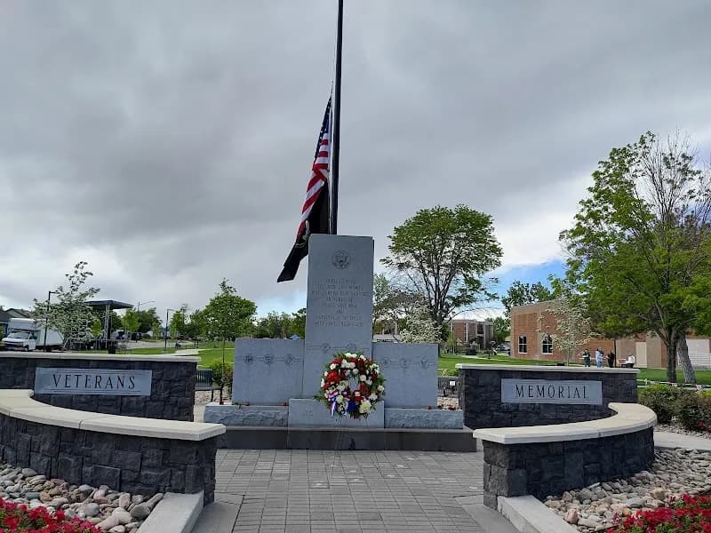 View of Veterans Memorial Park in Commerce City, CO