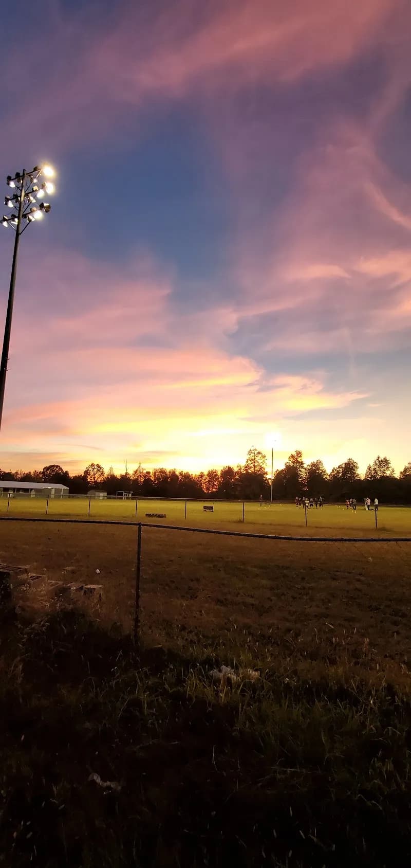 View of Veterans Memorial Park in Trinity, AL