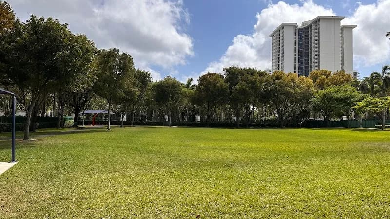 View of Veterans Park in Aventura, FL