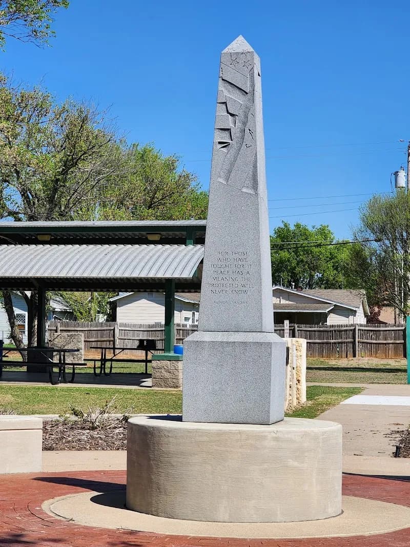 View of Veterans Park in Glenpool, OK