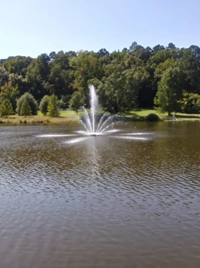View of Veterans Park in Olive Branch, MS