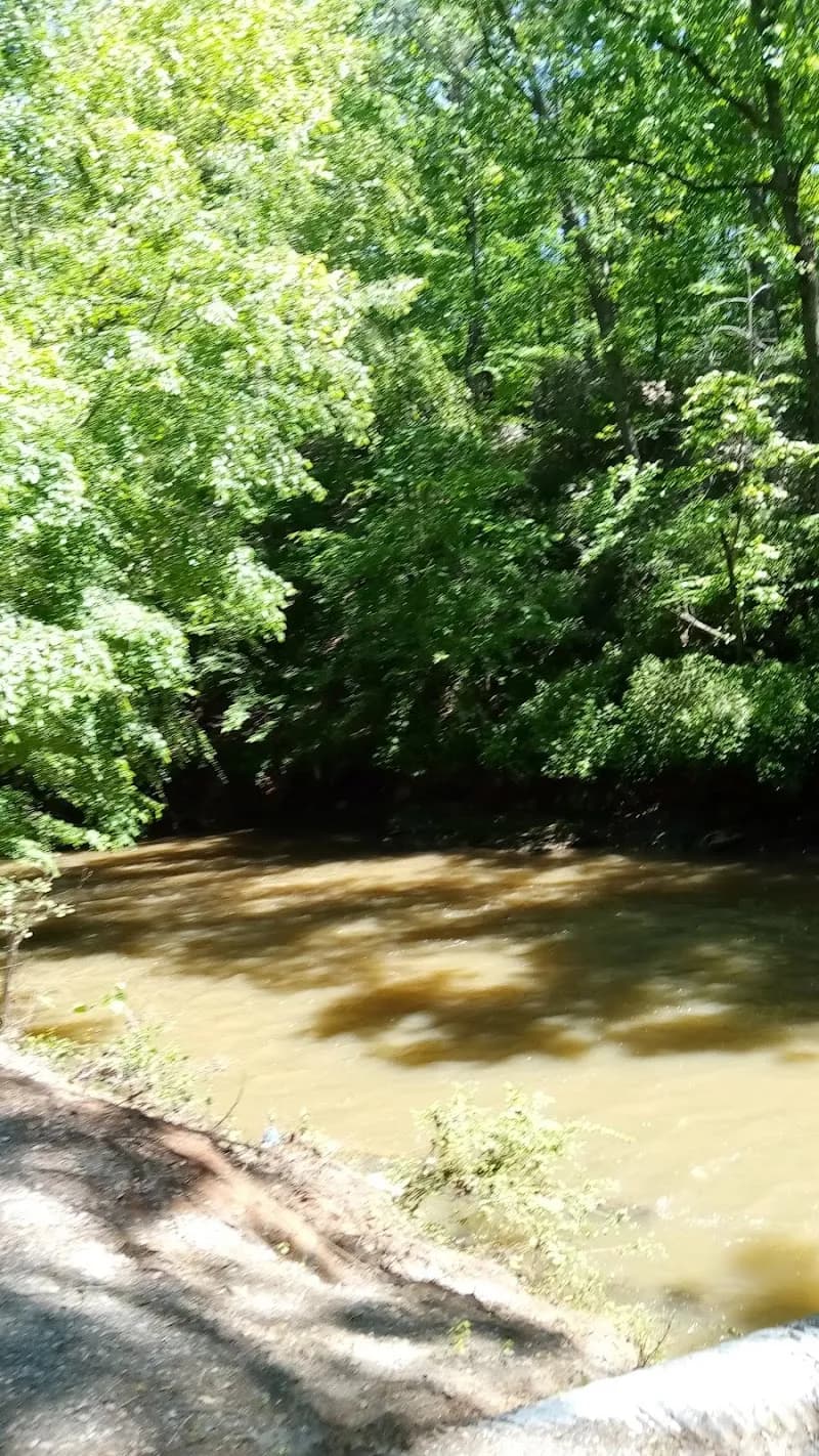 View of Vickery Creek Trail in Roswell, GA